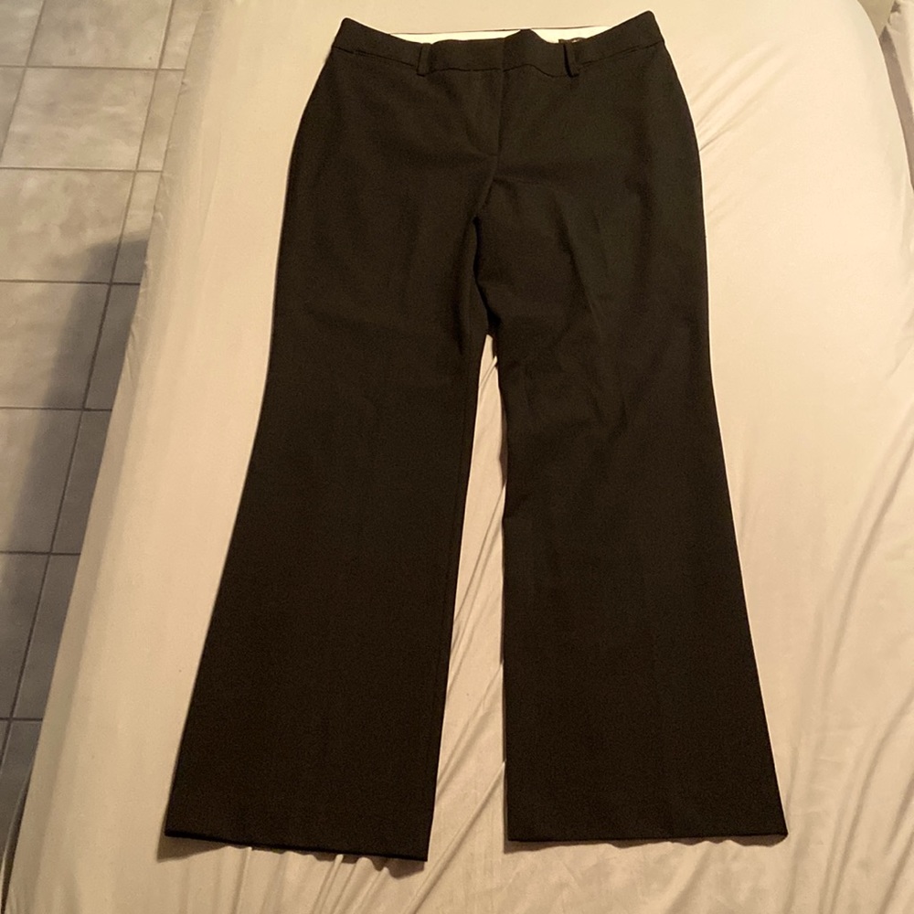 LOFT black Julie (curvy) trousers/pants size 12